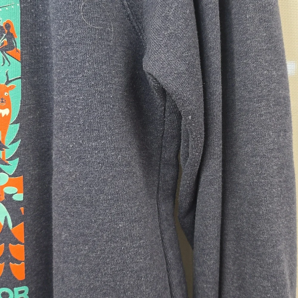 Music Festival Blue Crewneck Sweatshirt Large - Picture 5 of 6